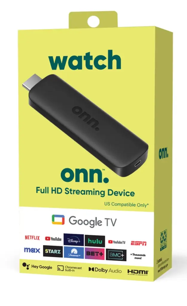 ATV Onn Streaming Stick